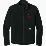 TERRY HIGH SCHOOL RANGERS <span class="pdp-name-mascot">TERRY RANGERS</span> Carhartt Men's Textured Full Zip Fleece Jacket Front Thumbnail