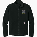 JOHN A ROWLAND HIGH SCHOOL RAIDERS <span class="pdp-name-mascot">JOHN A ROWLAND RAIDERS</span> Carhartt Men's Textured Full-Zip Fleece Jacket Front Thumbnail