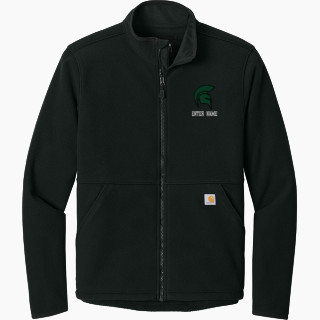 Carhartt Men's Textured Full-Zip Fleece Jacket