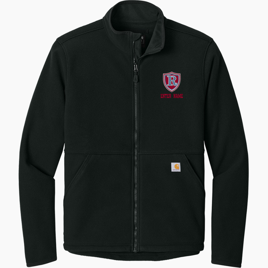 Central Burden Raiders <span class="pdp-name-mascot">Central Burden Raiders</span> Carhartt Men's Textured Full Zip Fleece Jacket