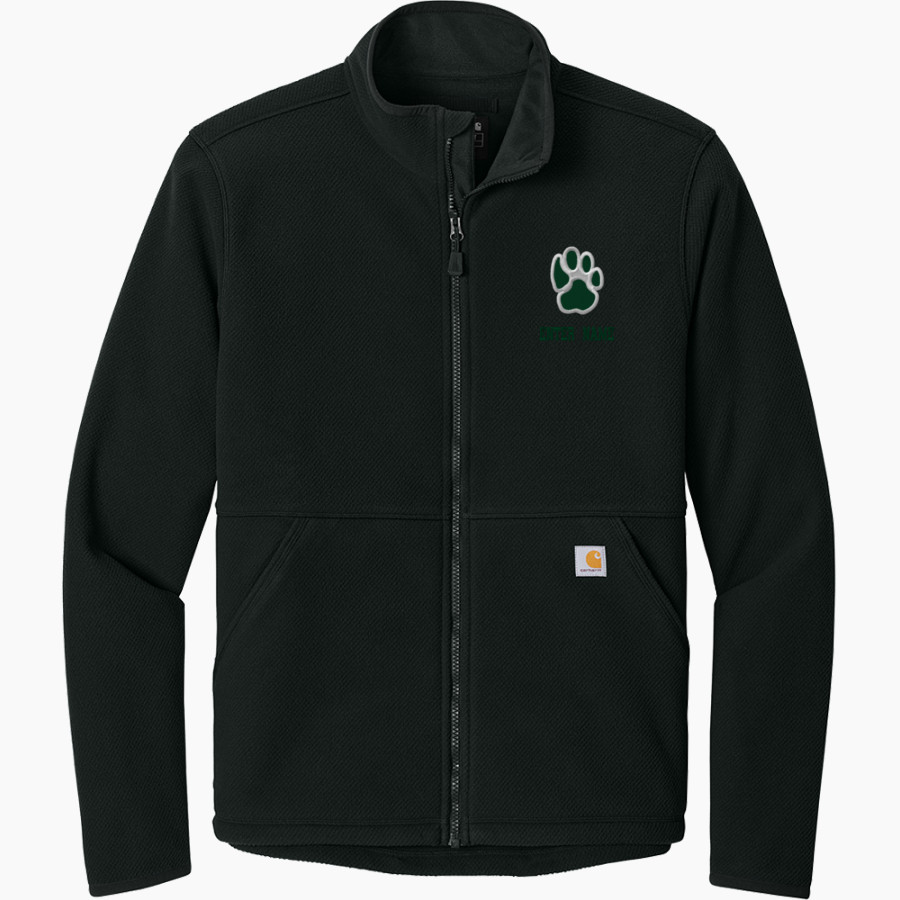Lower Township Elementary Carhartt Men's Textured Full-Zip Fleece Jacket