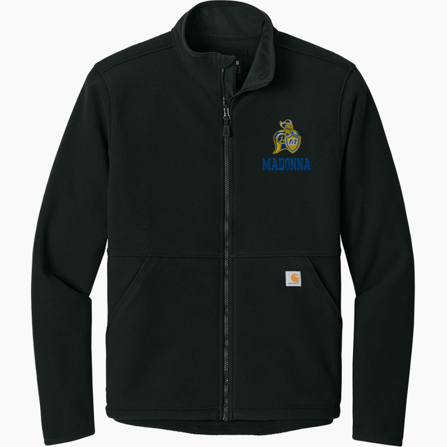 Madonna Crusaders <span class="pdp-name-mascot">Madonna Crusaders</span> Carhartt Men's Textured Full Zip Fleece Jacket