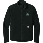 MONADNOCK REGIONAL MIDDLE HIGH SCHOOL HUSKIES <span class="pdp-name-mascot">MONADNOCK REGIONAL HUSKIES</span> Carhartt Men's Textured Full Zip Fleece Jacket Front Thumbnail