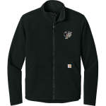 Providence Panthers <span class="pdp-name-mascot">Providence Panthers</span> Carhartt Men's Textured Full Zip Fleece Jacket Front Thumbnail