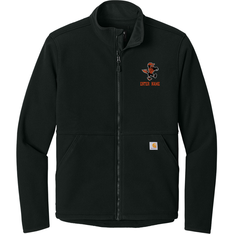 STANLEY-BOYD HIGH SCHOOL ORIOLES <span class="pdp-name-mascot">STANLEY - BOYD ORIOLES</span> Carhartt Men's Textured Full Zip Fleece Jacket