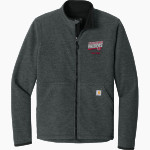 THOMAS R PROCTOR HIGH SCHOOL RAIDERS <span class="pdp-name-mascot">THOMAS R PROCTOR RAIDERS</span> Carhartt Men's Textured Full Zip Fleece Jacket Front Thumbnail