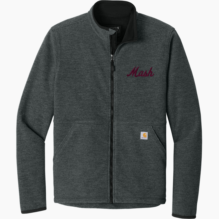 Mash Athletics Carhartt Men's Textured Full-Zip Fleece Jacket