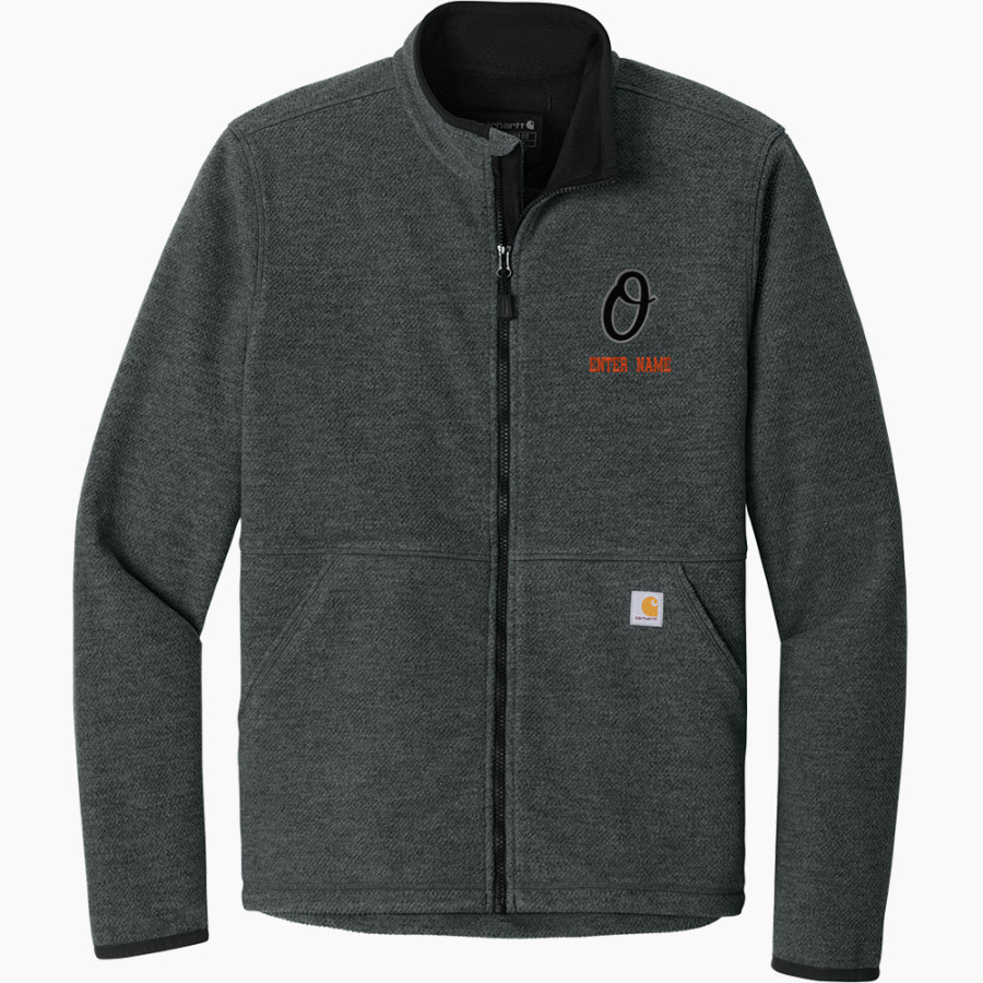 Ocee Park Ocee Park <span class="pdp-name-mascot">Ocee Park Athletic Association</span> Carhartt Men's Textured Full Zip Fleece Jacket