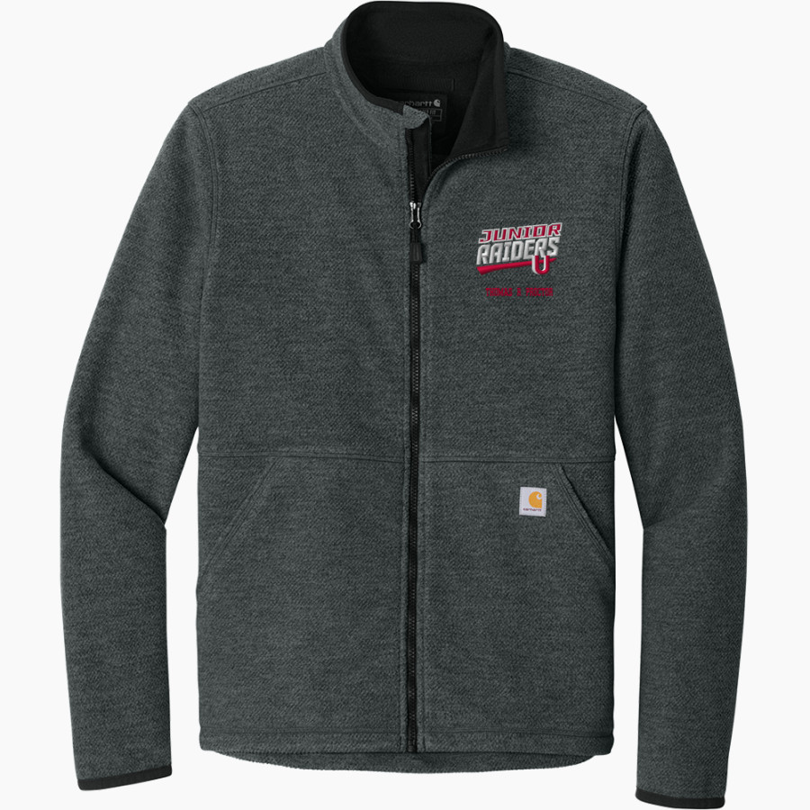 THOMAS R PROCTOR HIGH SCHOOL RAIDERS <span class="pdp-name-mascot">THOMAS R PROCTOR RAIDERS</span> Carhartt Men's Textured Full Zip Fleece Jacket