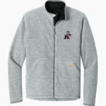 COBDEN HIGH SCHOOL APPLEKNOCKERS <span class="pdp-name-mascot">COBDEN APPLEKNOCKERS</span> Carhartt Men's Textured Full Zip Fleece Jacket Front Thumbnail