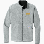 DETROIT COUNTRY DAY SCHOOL YELLOWJACKETS <span class="pdp-name-mascot">DETROIT YELLOWJACKETS</span> Carhartt Men's Textured Full-Zip Fleece Jacket Front Thumbnail