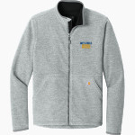 WEST PHILADELPHIA CATHOLIC HIGH SCHOOL BURRS <span class="pdp-name-mascot">WEST PHILADELPHIA BURRS</span> Carhartt Men's Textured Full Zip Fleece Jacket Front Thumbnail
