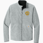 Southlands Christian Eagles <span class="pdp-name-mascot">Southlands Christian Eagles</span> Carhartt Men's Textured Full-Zip Fleece Jacket Front Thumbnail