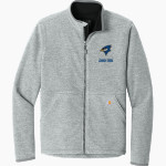 Johnson Creek BlueJays <span class="pdp-name-mascot">Johnson Creek Blue Jays</span> Carhartt Men's Textured Full Zip Fleece Jacket Front Thumbnail