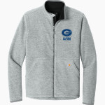 GATEWAY SCIENCE ACADEMY GATORS <span class="pdp-name-mascot">GATEWAY SCIENCE ACADEMY GATORS</span> Carhartt Men's Textured Full Zip Fleece Jacket Front Thumbnail