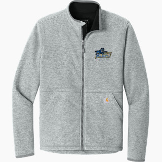 Carhartt Men's Textured Full-Zip Fleece Jacket