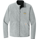 CLAYSBURG-KIMMEL HIGH SCHOOL BULLDOGS <span class="pdp-name-mascot">CLAYSBURG - KIMMEL BULLDOGS</span> Carhartt Men's Textured Full Zip Fleece Jacket Front Thumbnail