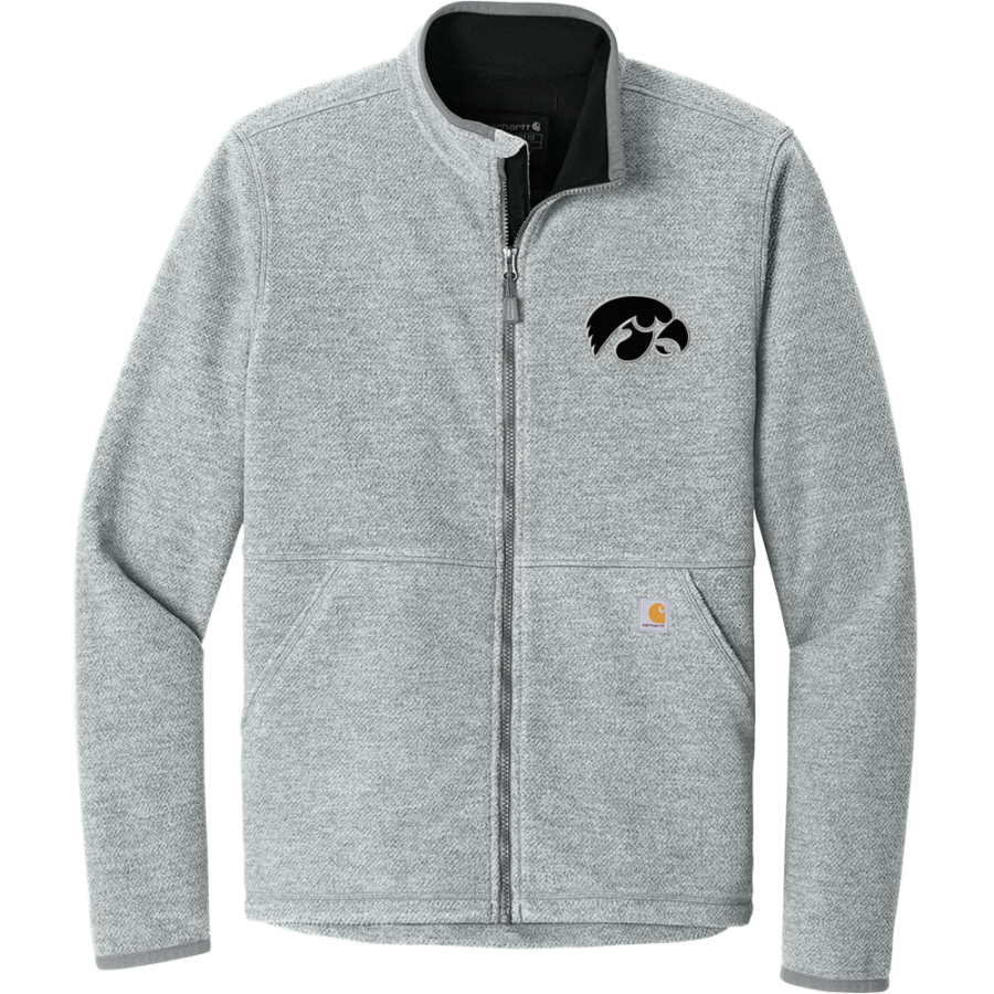 SOUTH SIDE HIGH SCHOOL HAWKS <span class="pdp-name-mascot">SOUTH SIDE HAWKS</span> Carhartt Men's Textured Full Zip Fleece Jacket
