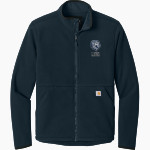 BELLARMINE PREPARATORY SCHOOL LIONS <span class="pdp-name-mascot">BELLARMINE PREPARATORY LIONS</span> Carhartt Men's Textured Full Zip Fleece Jacket Front Thumbnail