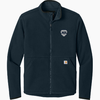 Carhartt Men's Textured Full-Zip Fleece Jacket