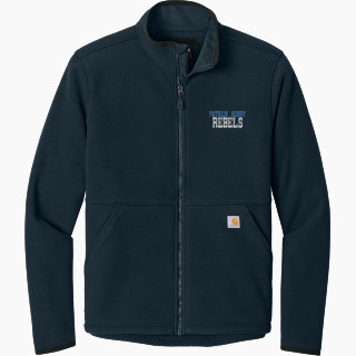 Carhartt Men's Textured Full-Zip Fleece Jacket
