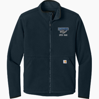 Carhartt Men's Textured Full-Zip Fleece Jacket