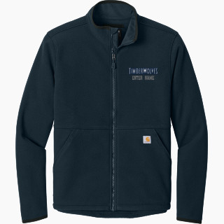 Carhartt Men's Textured Full-Zip Fleece Jacket