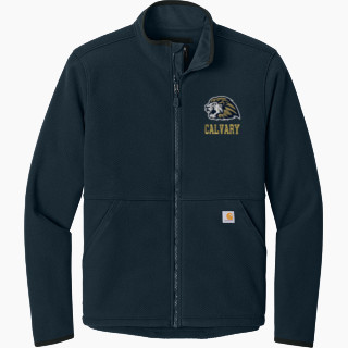 Carhartt Men's Textured Full-Zip Fleece Jacket