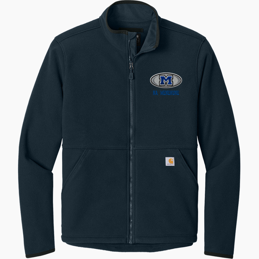 Moanalua Na Menehune Carhartt Men's Textured Full-Zip Fleece Jacket