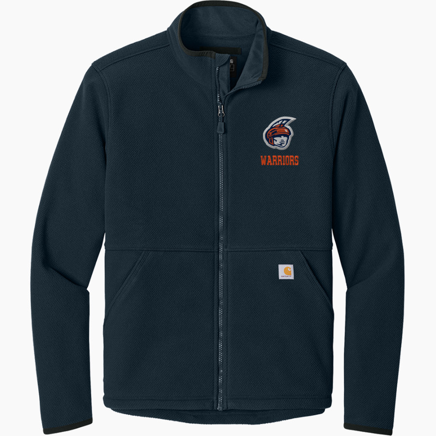 LIVERPOOL HIGH SCHOOL WARRIORS <span class="pdp-name-mascot">LIVERPOOL WARRIORS</span> Carhartt Men's Textured Full Zip Fleece Jacket