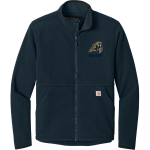 BERGEN COUNTY TECHNICAL SCHOOL KNIGHTS <span class="pdp-name-mascot">BERGEN COUNTY KNIGHTS</span> Carhartt Men's Textured Full Zip Fleece Jacket Front Thumbnail