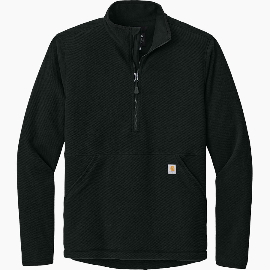 ARP HIGH SCHOOL TIGERS Carhartt Men's Textured 1/2-Zip Fleece Jacket