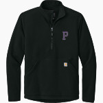 Portland Panthers Carhartt Men's Textured 1/2-Zip Fleece Jacket Front Thumbnail