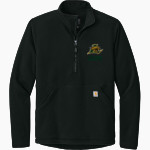 LECANTO HIGH SCHOOL PANTHERS <span class="pdp-name-mascot">LECANTO PANTHERS</span> Carhartt Men's Textured 1/2-Zip Fleece Jacket Front Thumbnail