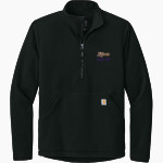 COLUMBIA RIVER RAPIDS ONLINE STORE <span class="pdp-name-mascot">COLUMBIA RIVER RAPIDS</span> Carhartt Men's Textured 1/2-Zip Fleece Jacket Front Thumbnail