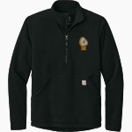 Scottsburg SMS Carhartt Men's Textured 1/2-Zip Fleece Jacket Front Thumbnail