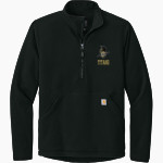 Avoca-Prattsburgh Titans <span class="pdp-name-mascot">Avoca-Prattsburgh</span> Carhartt Men's Textured 1/2-Zip Fleece Jacket Front Thumbnail