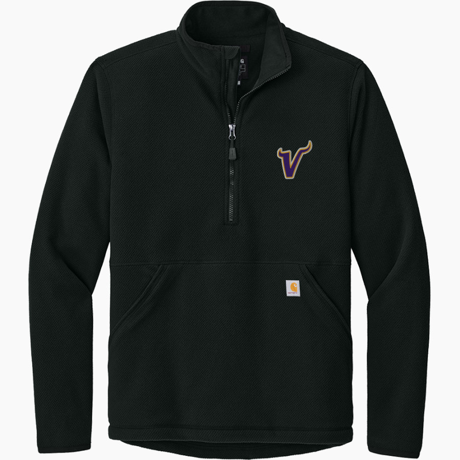 SOUTH SHORE HIGH SCHOOL VIKINGS <span class="pdp-name-mascot">SOUTH SHORE VIKINGS</span> Carhartt Men's Textured 1/2-Zip Fleece Jacket