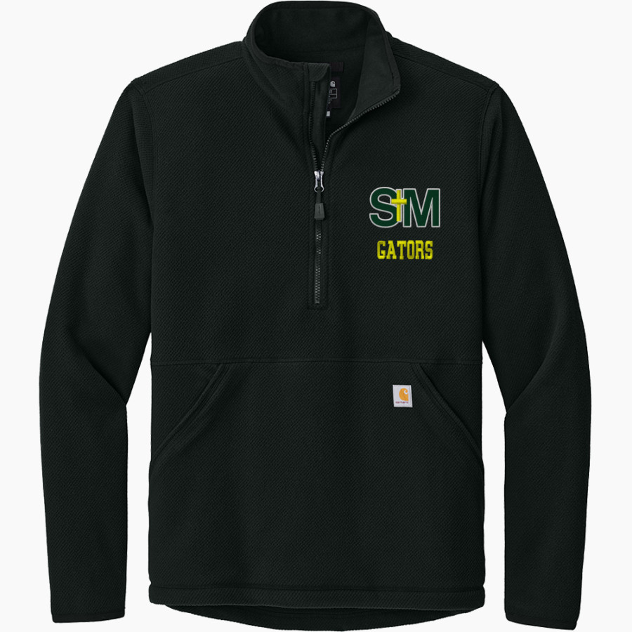 St. Michael Gators Carhartt Men's Textured 1/2-Zip Fleece Jacket