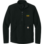 WARDLAW HARTRIDGE SCHOOL RAMS <span class="pdp-name-mascot">WARDLAW HARTRIDGE RAMS</span> Carhartt Men's Textured 1/2-Zip Fleece Jacket Front Thumbnail