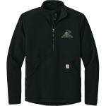 Pinecrest Paladins <span class="pdp-name-mascot">Pinecrest Paladins</span> Carhartt Men's Textured 1/2-Zip Fleece Jacket Front Thumbnail