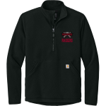 Milwaukee School of Engineering <span class="pdp-name-mascot">MSOE Raiders</span> Carhartt Men's Textured 1/2-Zip Fleece Jacket Front Thumbnail