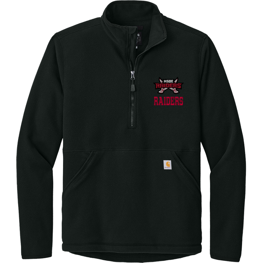 Milwaukee School of Engineering <span class="pdp-name-mascot">MSOE Raiders</span> Carhartt Men's Textured 1/2-Zip Fleece Jacket