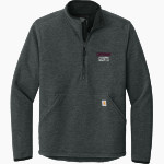 Centenary Gents <span class="pdp-name-mascot">Centenary Gents</span> Carhartt Men's Textured 1/2-Zip Fleece Jacket Front Thumbnail