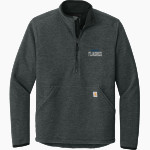 Franklin Central Flashes <span class="pdp-name-mascot">Franklin Central Flashes</span> Carhartt Men's Textured 1/2-Zip Fleece Jacket Front Thumbnail