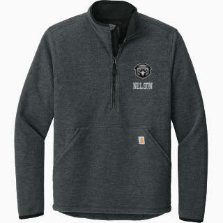 Carhartt Men's Textured 1/2-Zip Fleece Jacket
