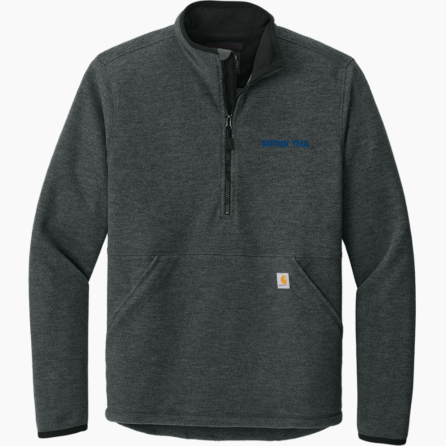 Bartram Trail Bears Carhartt Men's Textured 1/2-Zip Fleece Jacket
