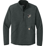 Providence Panthers <span class="pdp-name-mascot">Providence Panthers</span> Carhartt Men's Textured 1/2-Zip Fleece Jacket Front Thumbnail