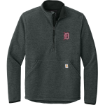 Dunedin Falcons <span class="pdp-name-mascot">Dunedin High School Falcons</span> Carhartt Men's Textured 1/2-Zip Fleece Jacket Front Thumbnail