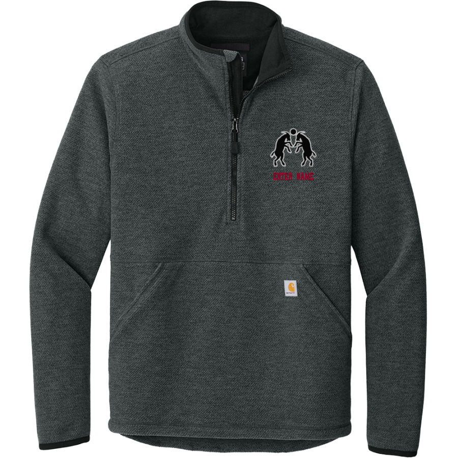 Driftless United Futbol Club <span class="pdp-name-mascot">Driftless United Futbol</span> Carhartt Men's Textured 1/2-Zip Fleece Jacket